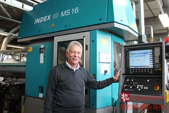 “INDEX MS16正是市场需要的机器”，LaubscherPräzision AG公司CEO，Manfred Laubscher先生说道。