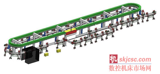 用户汽车生产线示意图