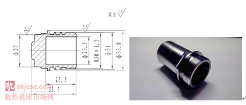 图1 产品零件图