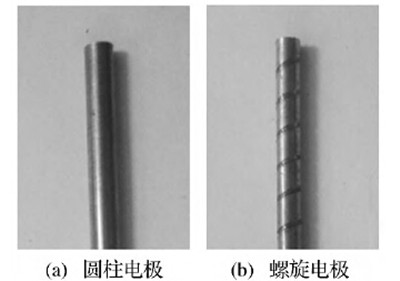 螺旋电极电火花小孔加工排屑仿真和试验